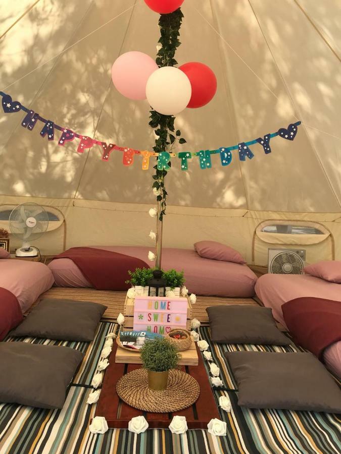 Glamping Kaki - Medium Bell Tent シンガポール エクステリア 写真