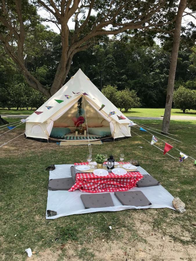 Glamping Kaki - Medium Bell Tent シンガポール エクステリア 写真