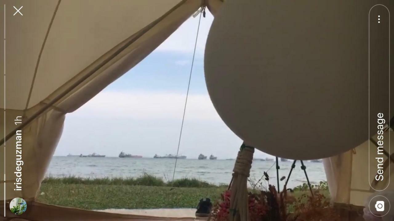 Glamping Kaki - Medium Bell Tent シンガポール エクステリア 写真