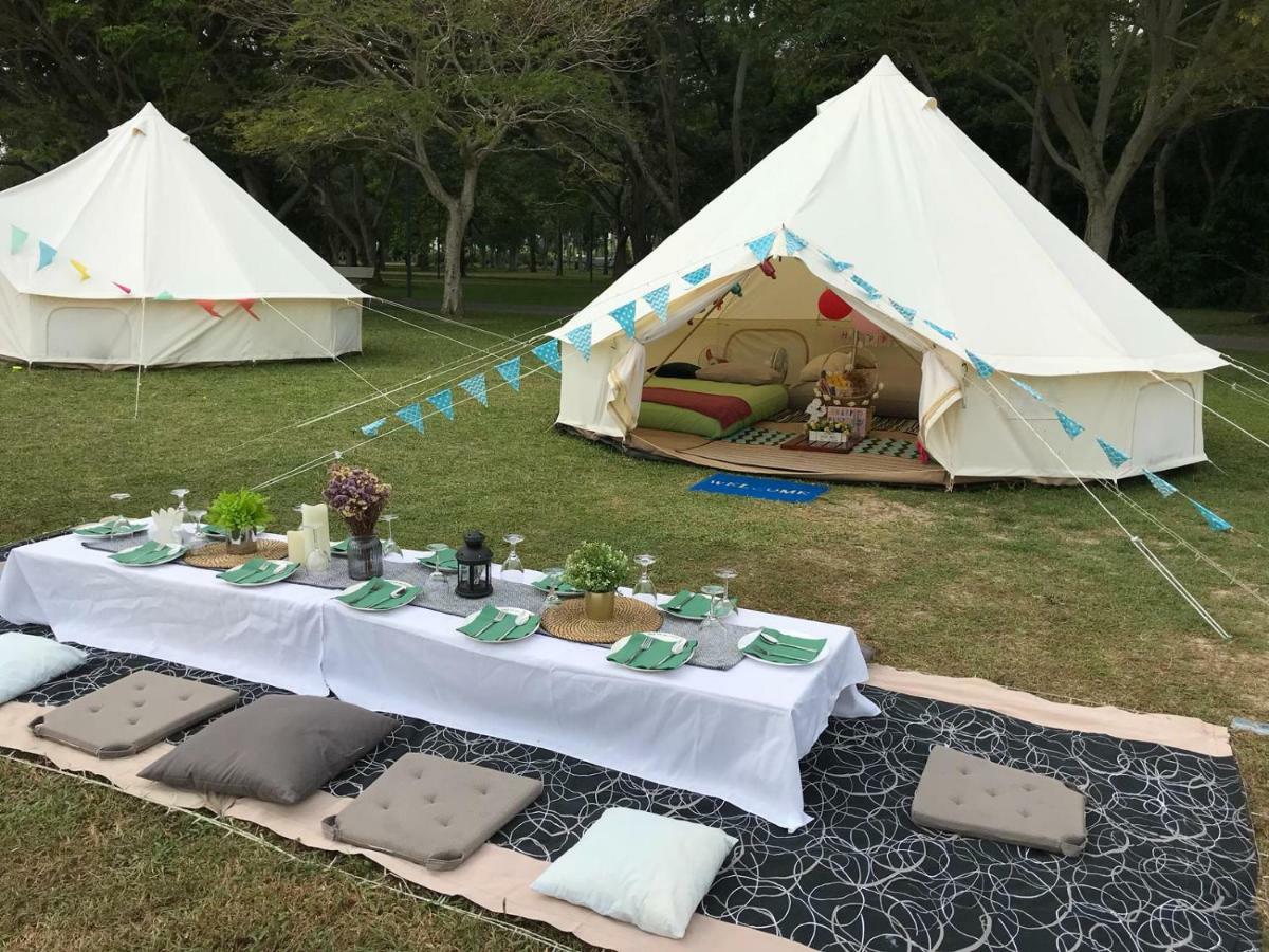 Glamping Kaki - Medium Bell Tent シンガポール エクステリア 写真